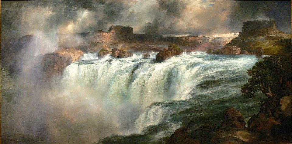 Thomas Moran Shoshone Falls on the Snake River